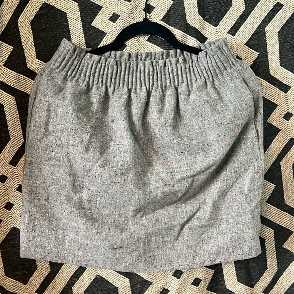 J crew mini skirt